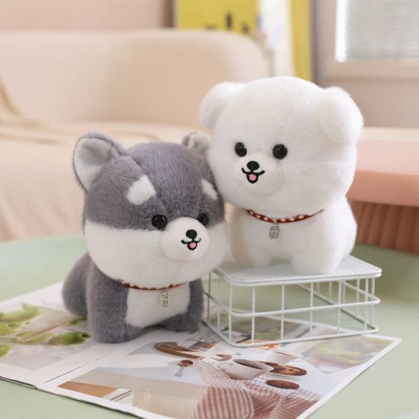 Cute Fluffy Shiba Inu Plush Toy - Adorable Soft Stuffed Animal for Kids Cute Fluffy Shiba Inu Plush Toy - Adorable Soft Stuffed Animal for Kids