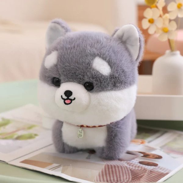 Cute Fluffy Shiba Inu Plush Toy - Adorable Soft Stuffed Animal for Kids Cute Fluffy Shiba Inu Plush Toy - Adorable Soft Stuffed Animal for Kids