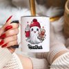 Cute Ghost Christmas Personalized Mug, Adorable Gingerbread and Cocoa Holiday Gift with Custom Name Cute Ghost Christmas Personalized Mug, Adorable Gingerbread and Cocoa Holiday Gift with Custom Name