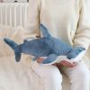 Cute Gray Blue Shark Plush Toy - Soft Stuffed Sea Animal Pillow for Kids Cute Gray Blue Shark Plush Toy - Soft Stuffed Sea Animal Pillow for Kids