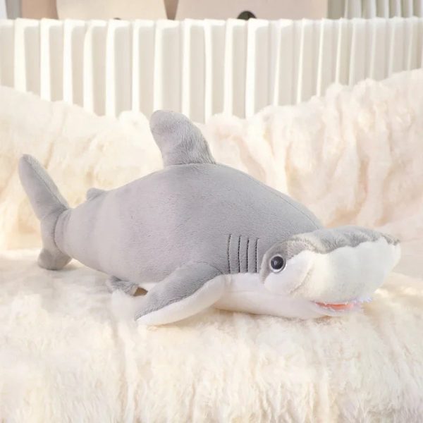 Cute Gray Blue Shark Plush Toy - Soft Stuffed Sea Animal Pillow for Kids Cute Gray Blue Shark Plush Toy - Soft Stuffed Sea Animal Pillow for Kids