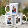Cute Illustration Couple Together Since Gift For Him For Her Personalized Mug Cute Illustration Couple Together Since Gift For Him For Her Personalized Mug