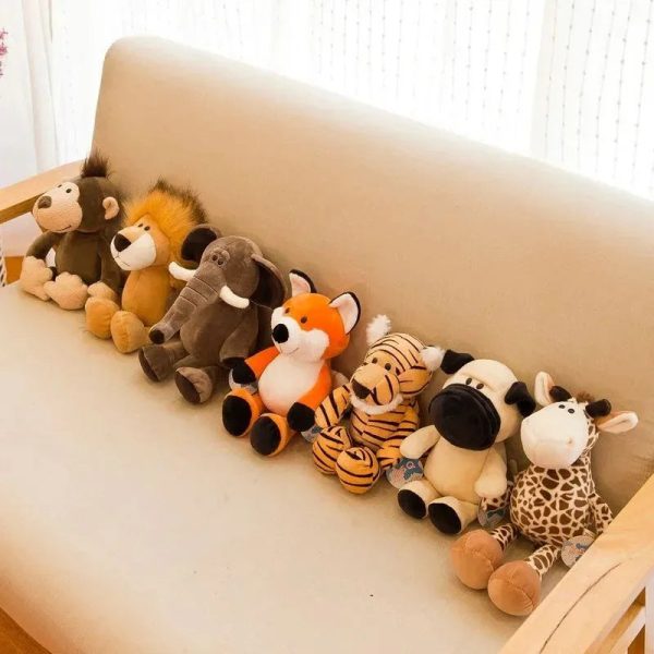 Cute Jungle Animal Plush Doll 25cm Cute Jungle Animal Plush Doll 25cm