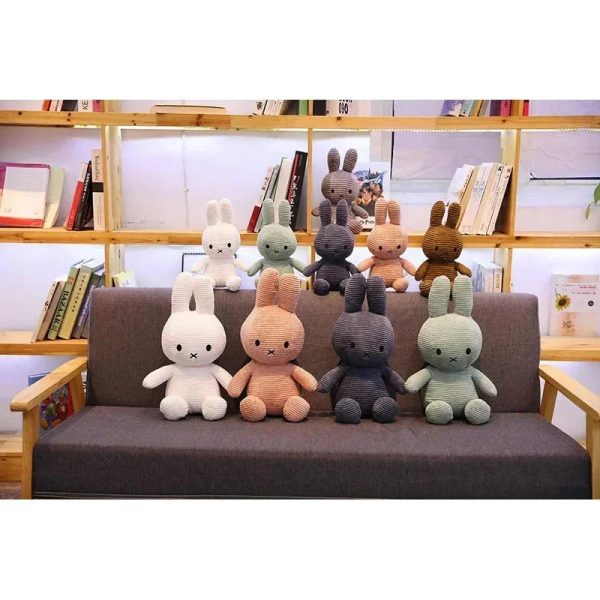Cute Kawaii Miffy Plush Toy - Adorable Desktop & Sofa Decor Gift