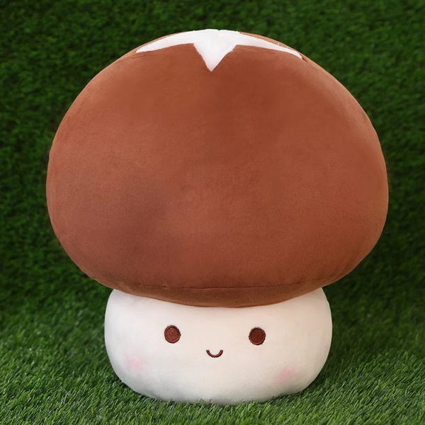 Cute Kawaii Shiitake Mushroom Plush Toy - Soft & Lifelike Gift for Kids Cute Kawaii Shiitake Mushroom Plush Toy - Soft & Lifelike Gift for Kids