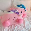 Cute Kirby Plush Toy with Nightcap