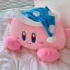 Cute Kirby Plush Toy with Nightcap