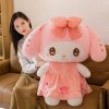 Cute Kuromi Plush Doll - 30cm Sanlio Purple Dress Gift for Anime Lovers Cute Kuromi Plush Doll - 30cm Sanlio Purple Dress Gift for Anime Lovers