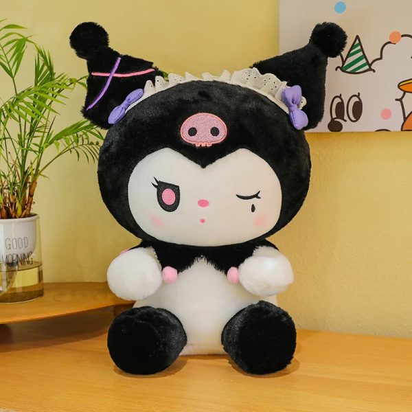 Cute Kuromi Plush Doll - Adorable Dark Devil Toy for Kids' Gifts Cute Kuromi Plush Doll - Adorable Dark Devil Toy for Kids' Gifts
