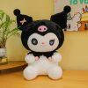Cute Kuromi Plush Doll - Adorable Dark Devil Toy for Kids' Gifts Cute Kuromi Plush Doll - Adorable Dark Devil Toy for Kids' Gifts