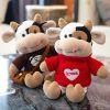 Cute Milk Cow Plush Pillow Soft Stuffed Doll