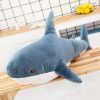 Cute Mini Blue Shark Plush Toy - Soft Sea Animal Pillow for Kids & Decor