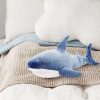 Cute Mini Blue Shark Plush Toy - Soft Sea Animal Pillow for Kids & Decor