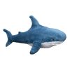 Cute Mini Blue Shark Plush Toy - Soft Sea Animal Pillow for Kids & Decor