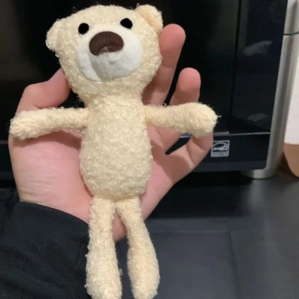 Cute Mini Teddy Bear Plush Toy - Adorable Chew Doll for Pets