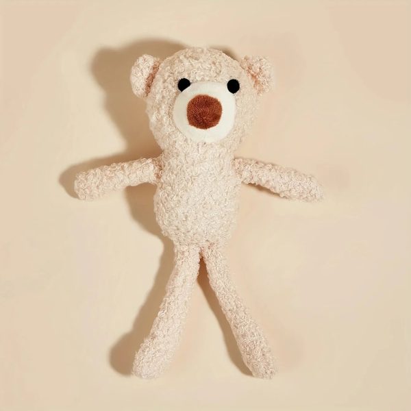 Cute Mini Teddy Bear Plush Toy - Adorable Chew Doll for Pets
