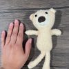 Cute Mini Teddy Bear Plush Toy - Adorable Chew Doll for Pets