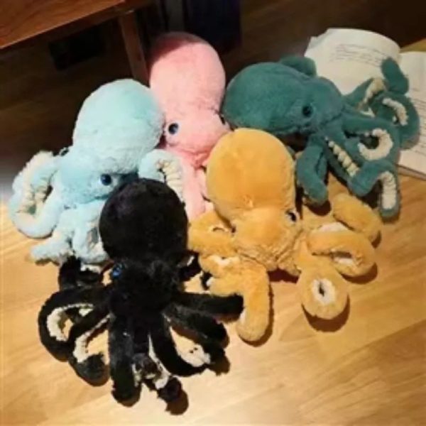 Cute Octopus Plush Toy - Soft Stuffed Ocean Animal Doll & Funny Companion