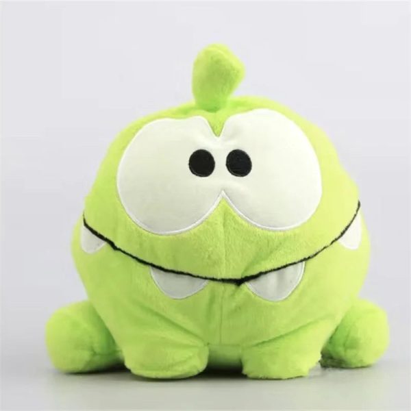 Cute Om Nom Plush Toy - 20cm Cartoon Frog for Kids' Birthday Fun!