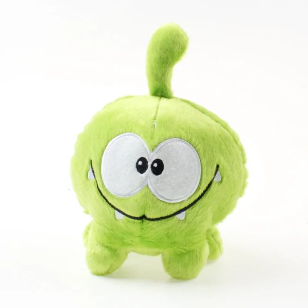 Cute Om Nom Plush Toy - 20cm Cartoon Frog for Kids' Birthday Fun!