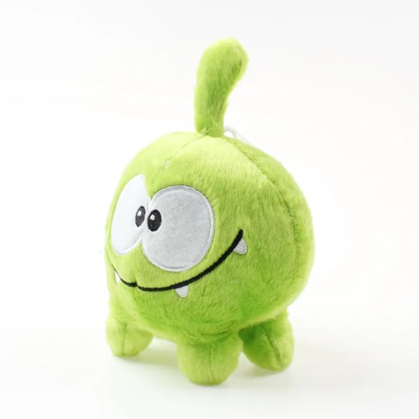 Cute Om Nom Plush Toy - 20cm Cartoon Frog for Kids' Birthday Fun!