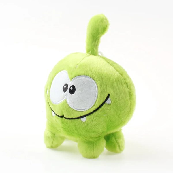 Cute Om Nom Plush Toy - 20cm Cartoon Frog for Kids' Birthday Fun!