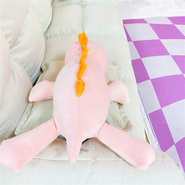 Cute Pink Dinosaur Weighted Plush Toy - Soft Sleep Pillow for Kids Cute Pink Dinosaur Weighted Plush Toy - Soft Sleep Pillow for Kids
