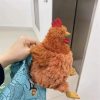 Cute Plush Chicken Doll Soft Stuffed Decorative Toy