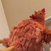 Cute Plush Chicken Doll Soft Stuffed Decorative Toy