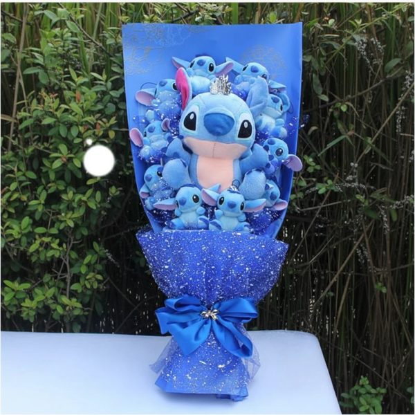Cute Plush Flower Bouquet Soft Stuffed Doll