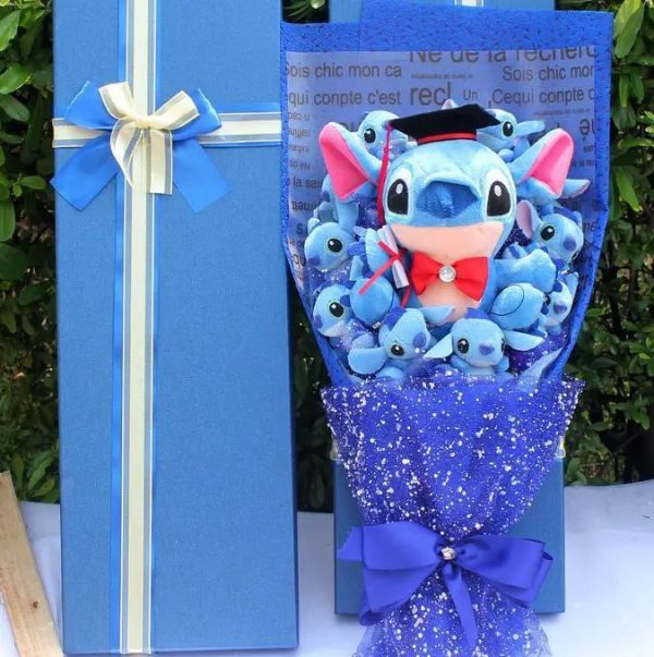 Cute Plush Flower Bouquet Soft Stuffed Doll