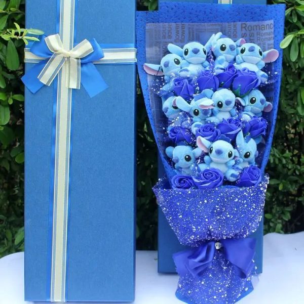 Cute Plush Flower Bouquet Soft Stuffed Doll