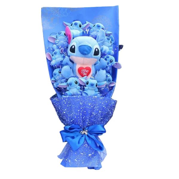 Cute Plush Flower Bouquet Soft Stuffed Doll