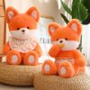 Cute Plush Fox, Cat, Rabbit & Bear Toys - Soft Stuffed Animal Gifts