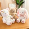 Cute Plush Fox, Cat, Rabbit & Bear Toys - Soft Stuffed Animal Gifts