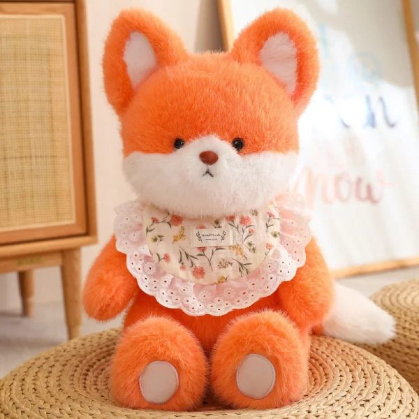 Cute Plush Fox, Cat, Rabbit & Bear Toys - Soft Stuffed Animal Gifts