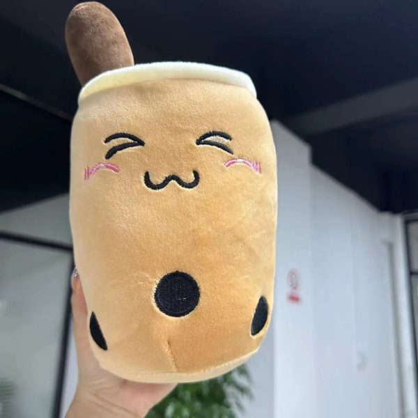 Cute Plush Milk Tea Cup Pillow - Adorable Decorative Toy for All Ages Cute Plush Milk Tea Cup Pillow - Adorable Decorative Toy for All Ages