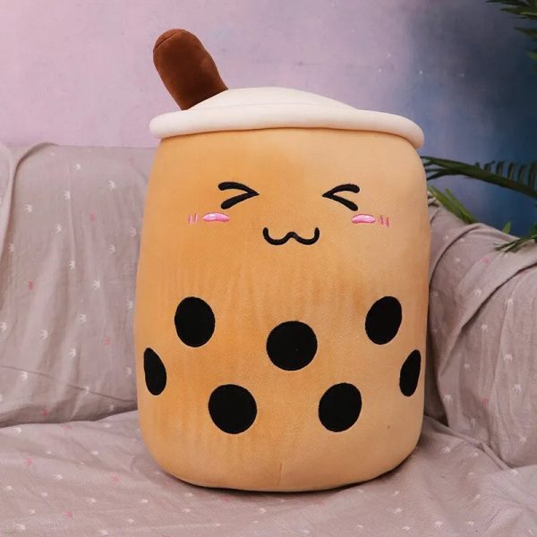 Cute Plush Milk Tea Cup Pillow - Adorable Decorative Toy for All Ages Cute Plush Milk Tea Cup Pillow - Adorable Decorative Toy for All Ages