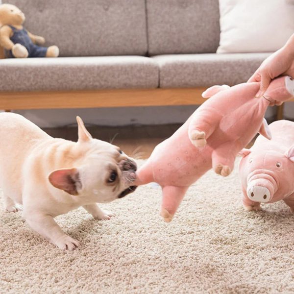 Cute Plush Pig Chew Toy for Dogs Cute Plush Pig Chew Toy for Dogs