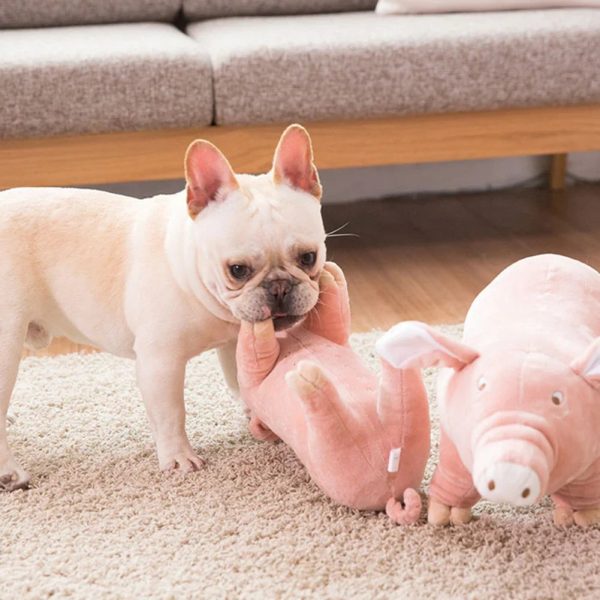 Cute Plush Pig Chew Toy for Dogs Cute Plush Pig Chew Toy for Dogs