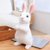 Cute Plush Rabbit Doll - Adorable Squat & Standing Huggable Gift for All Ages Cute Plush Rabbit Doll - Adorable Squat & Standing Huggable Gift for All Ages