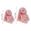 Cute Plush Rabbit Toy Soft Long Ear Bunny Doll for Kids and Bedroom Decor