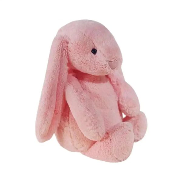 Cute Plush Rabbit Toy Soft Long Ear Bunny Doll for Kids and Bedroom Decor