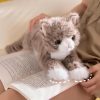 Cute Plush Simulation Cat Toys - Soft, Realistic, 5 Colors