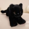Cute Plush Simulation Cat Toys - Soft, Realistic, 5 Colors