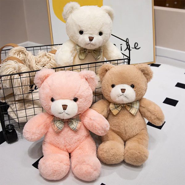 Cute Plush Teddy Bears - Soft Stuffed Animal Gifts for Kids & Home Decor