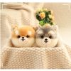 Cute Puppy Plush Toy Soft Husky and Corgi Dolls for Kids
