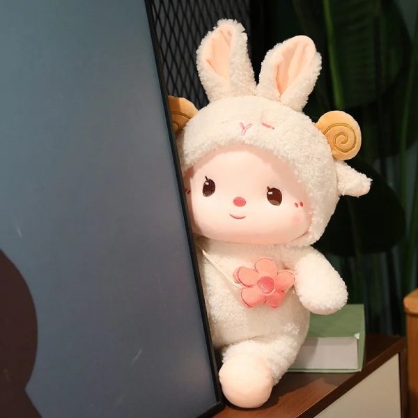 Cute Rabbit Plush Toy - Adorable Stuffed Doll for Cozy Sleep & Play