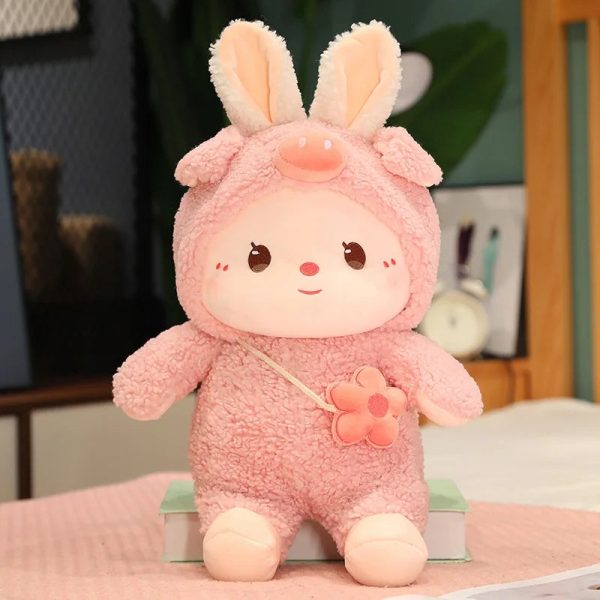 Cute Rabbit Plush Toy - Adorable Stuffed Doll for Cozy Sleep & Play