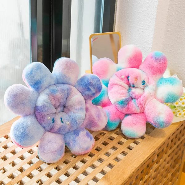 Cute Reversible Octopus Rabbit Plush Doll - Kawaii Huggy Pillow Toy